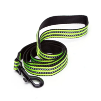 Nobleza vodítko s reflexným pruhom 1,5 x 120 cm neónovo zelené